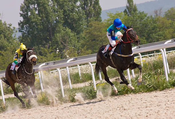 istock Horse racing in Pyatigorsk. 178018363