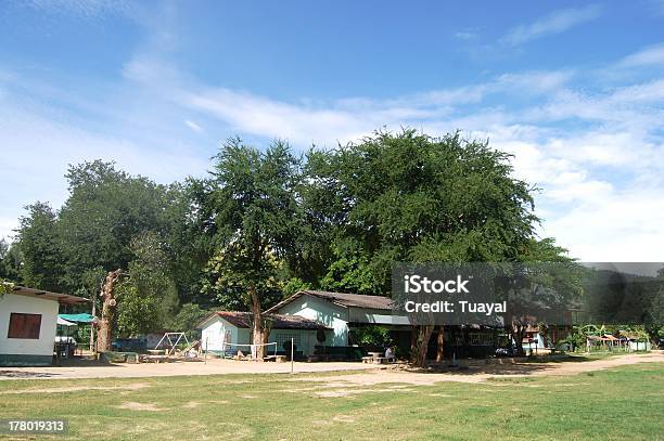 Public School In A Rural Area Of Ratchaburi Province Thailand Stock Photo - Download Image Now