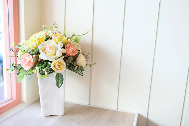 istock Purple flower in jar 178020634