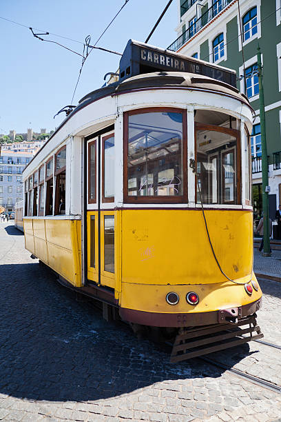 istock historic tram in Lisbon 178021622