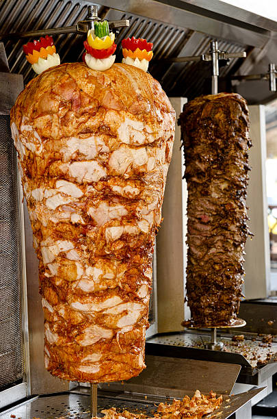 Doner kebab stock photo