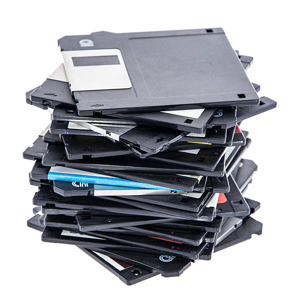 istock Heap of old Floppys 178021761