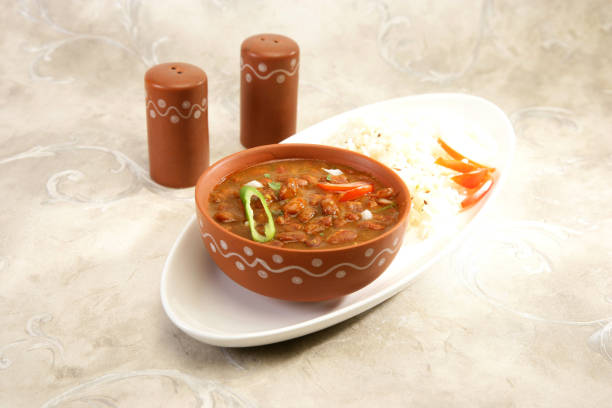 istock Rice & Rajma or Red kidney Beans, Indian Dish 1780234488