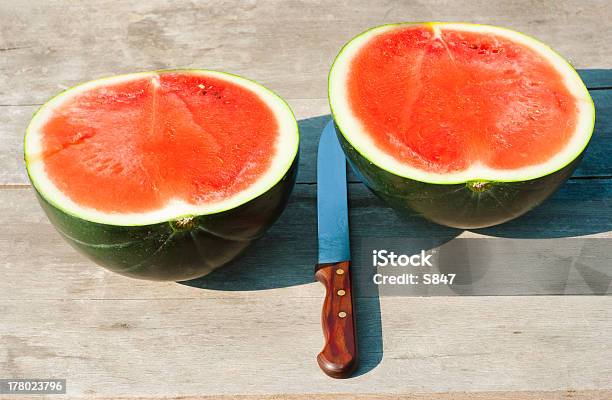 Watermelon Stock Photo - Download Image Now - Circle, Cross Section, Food