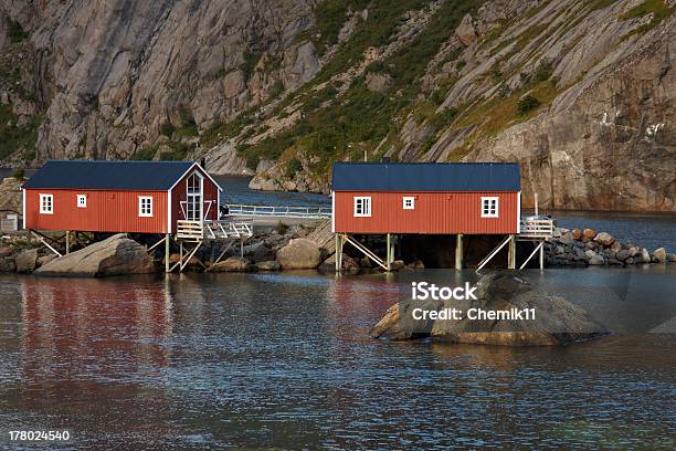 Rorbu Cabins Stock Photo - Download Image Now - Archipelago, Autumn, Backpacker