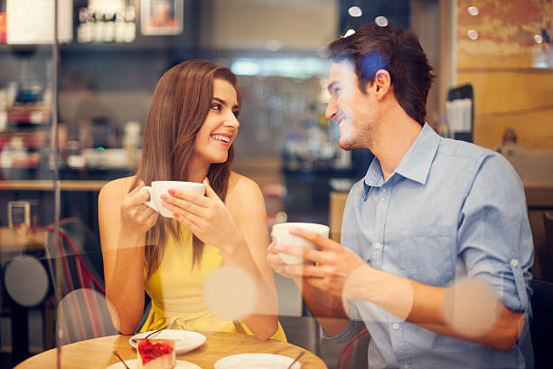 istock Two people in cafe enjoying the meeting 178025732