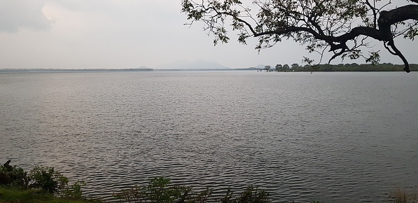 Kalawewa reservoir , Kekirawa  Srilanka