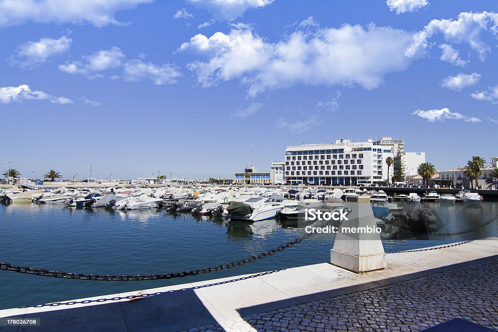 marina con embarcaciones de recreo - Foto de stock de Algarve libre de derechos