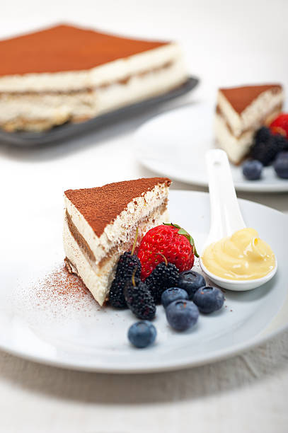 istock tiramisu dessert with berries and cream 178026752