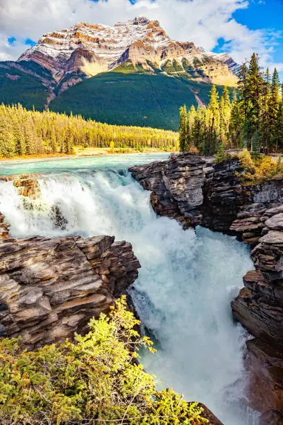 Photo of The most powerful waterfall in Alberta