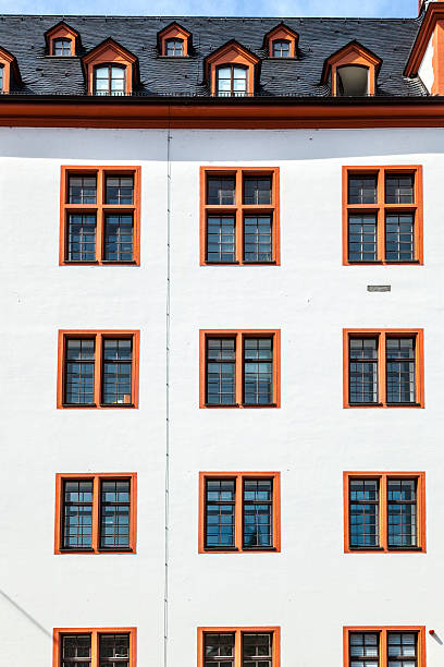 old university, domus universitatis, mainz, renania-palatinado - domus fotografías e imágenes de stock