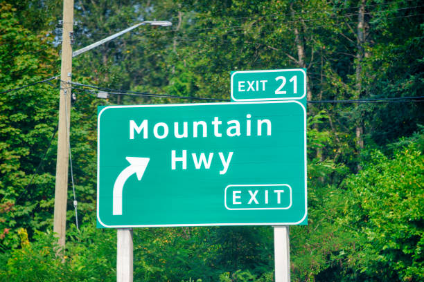 istock Mountain Highway sign in Vancouver 1780299017