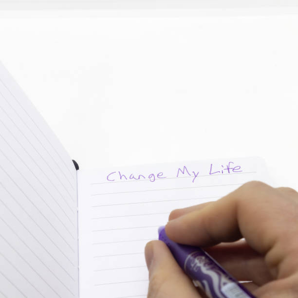 istock Change my life handwritten notebook motivation isolated on white 1780299147