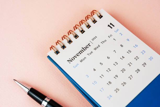 November 2024 Desk Calendar