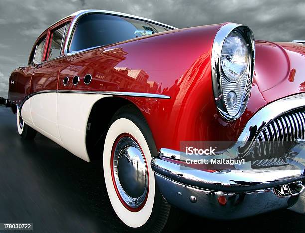 On The Road Stock Photo - Download Image Now - Car, Collector's Car, Vintage Car