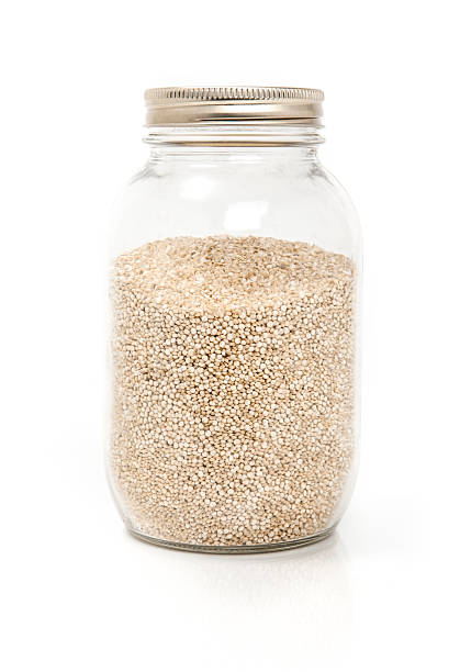 istock Mason Jar filled with Quinoa 178030915