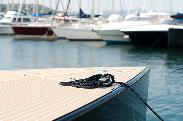 istock Anchored yachts in St. Tropez 178031524