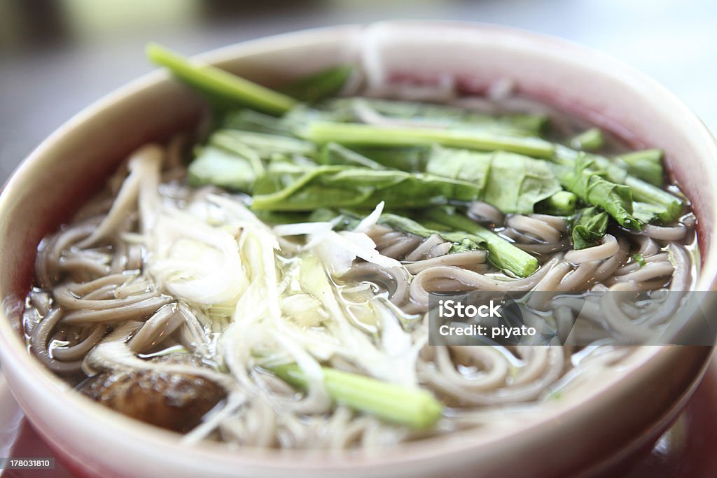 Soba Noodles - Foto de stock de Almoço royalty-free