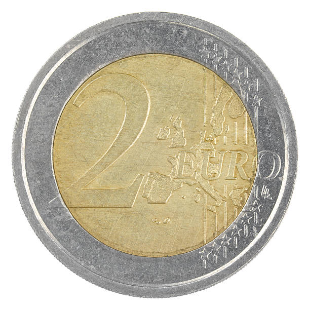 istock old 2 EURO coin isolated on a white background 178031846
