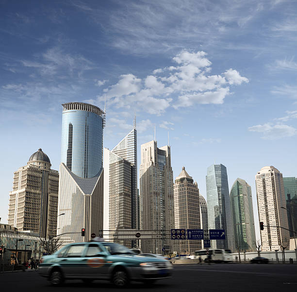 istock modern street scenes in shanghai 178032763
