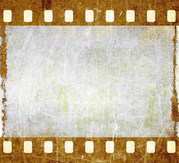 istock Vintage film strip frame 178032791