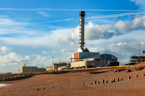 istock Exterior architecture of gas-fired power station 1780329242