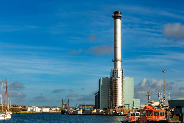 istock Exterior architecture of gas-fired power station 1780332714
