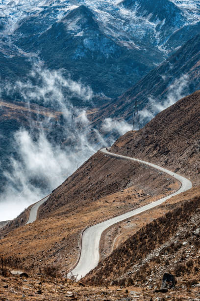istock Highways on mountain slopes in mountainous areas 1780335552