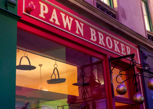 istock Old Fashioned Pawnbroker Shop 1780336884