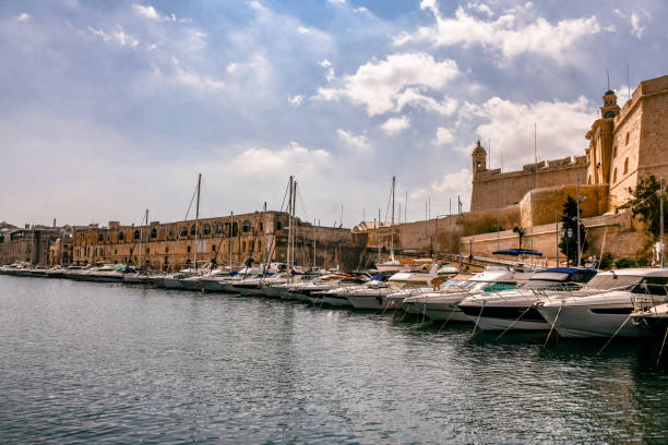 istock Famous Birgu Harbor Near Fort St. Angelo In Malta 1780340574