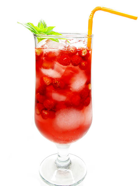 istock fruit red juice drink with wild strawberry 178034719