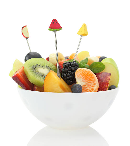istock Fresh mixed fruit salad in a bowl 178034786