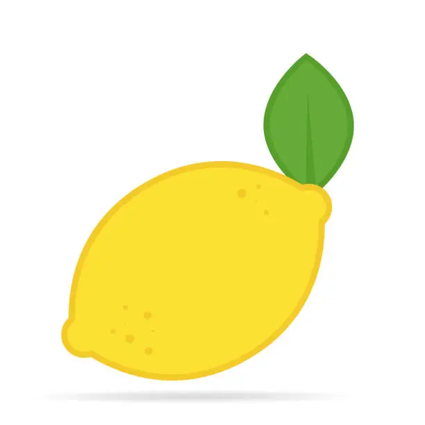 Vector illustration of Lemon illustration.