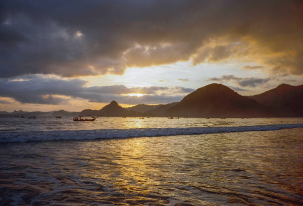 istock Scenic sunset on Lombok Island 1780366110