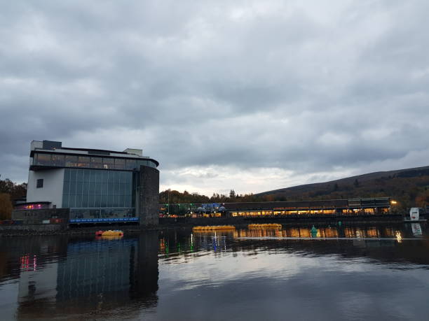 sea life loch lomond aquarium at loch lomond shores, balloch, 스코틀랜드 영국 - central pier 뉴스 사진 이미지