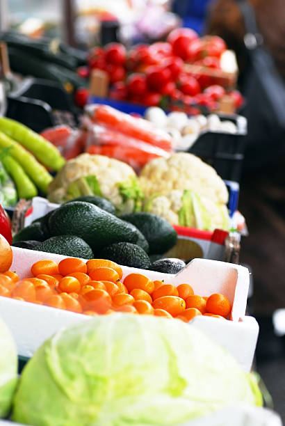 istock Fruits and vegetables on market 178037144