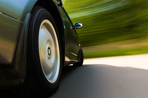 istock Rear side view of sport car. 178037529