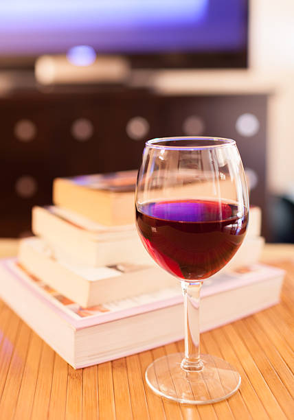 Enjoy a glass of wine at home.