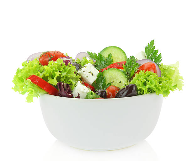 istock Fresh mixed vegetables salad in a bowl 178037946