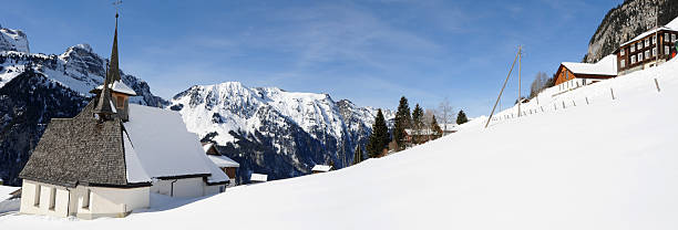 istock Winter landscape at Engelberg 178038058