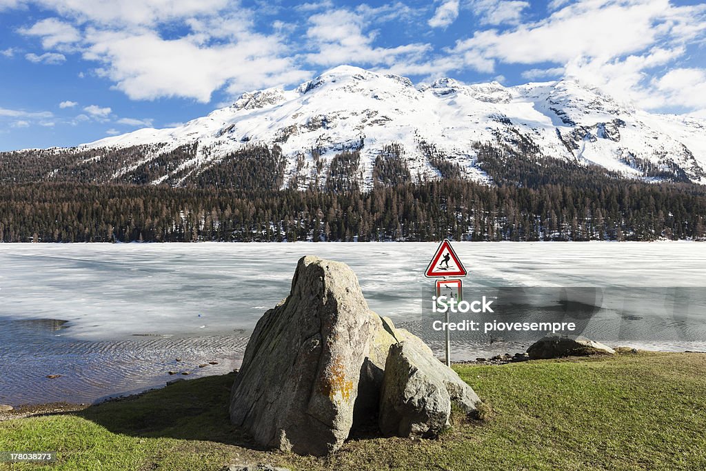 Gelé lac alpin - Photo de Beauté de la nature libre de droits