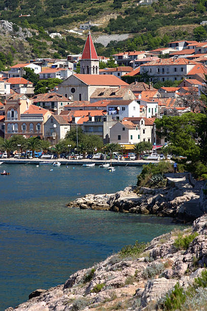 istock Rocks on one of Makarska beaches 178038277