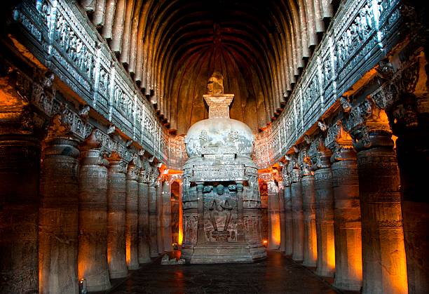 istock stupa at Ajanta caves 178038773