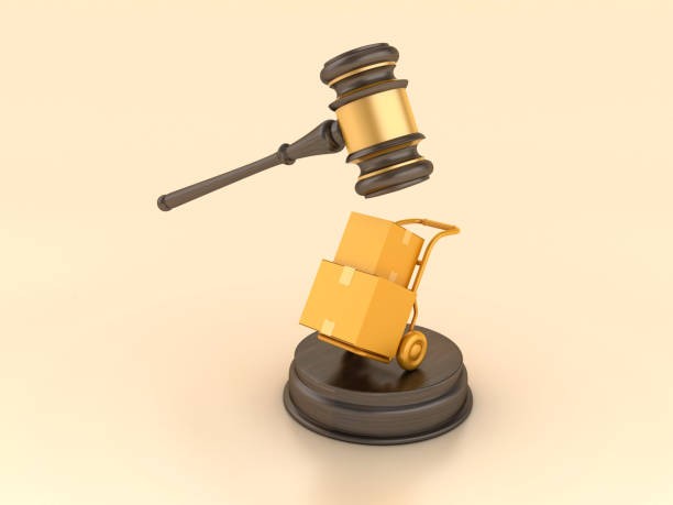 istock Hand Truck on Gavel 1780388207