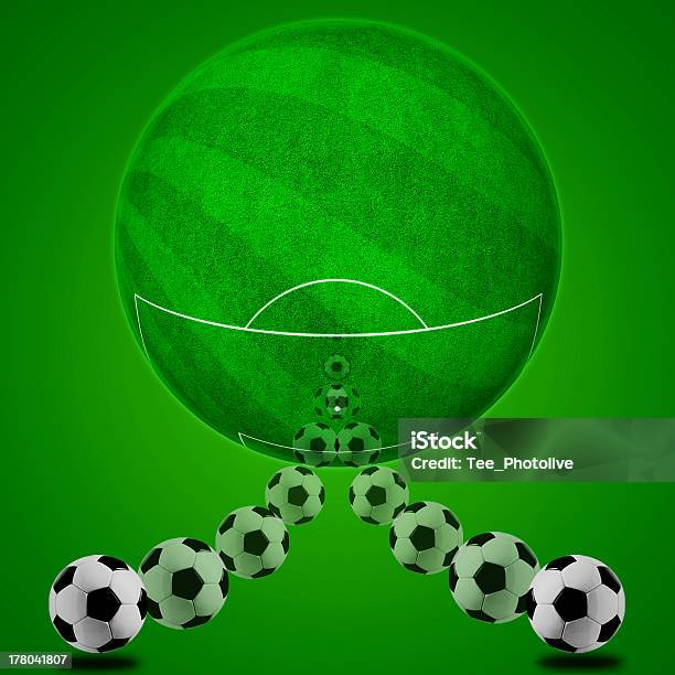 Concept Of Soccer To The Background Stock Photo - Download Image Now - Achievement, Agricultural Field, Backgrounds