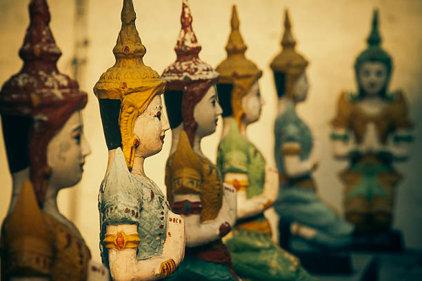 istock Buddha statues outside thai temple in Chiang Mai Thailand 178042928