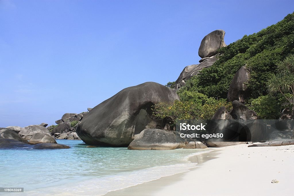 Ilhas Similan - Foto de stock de Areia royalty-free