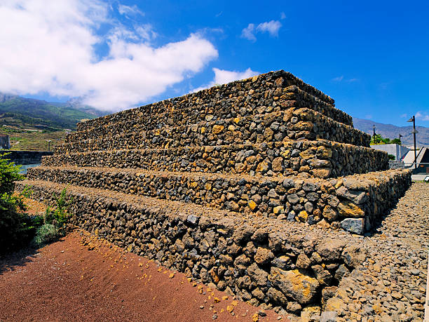 Pyramids, Tenerife stock photo
