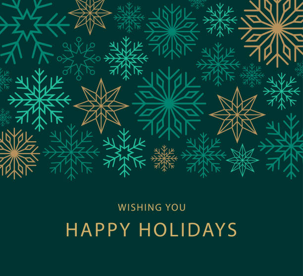 happy holidays background - happy holidays stock illustrations