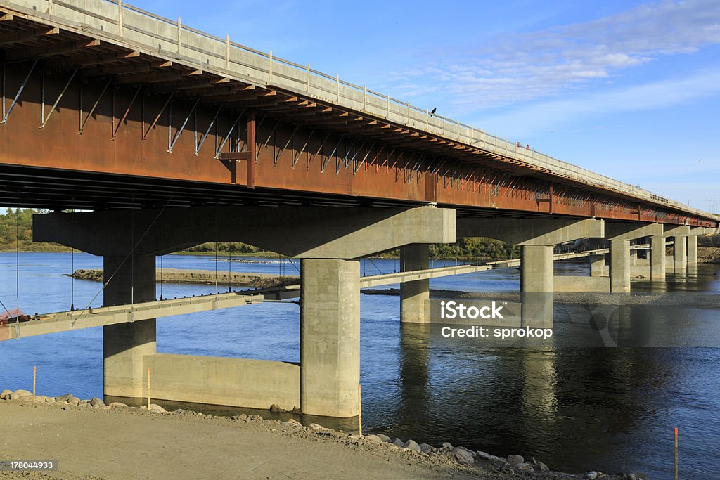 Nova ponte de construção - Foto de stock de Armação de Construção royalty-free